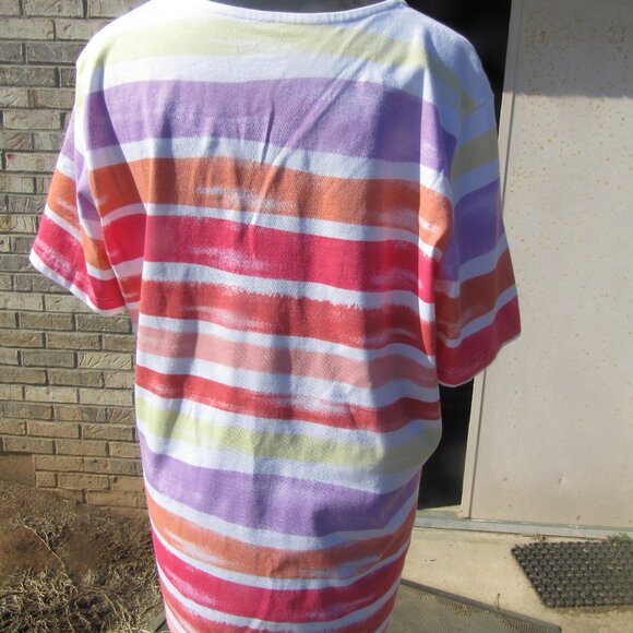 Blair orange and yellow top size large - Picture 3 of 5